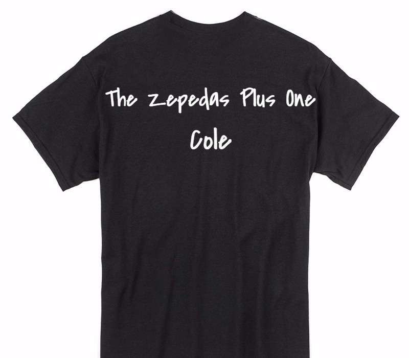 Custom Gildan 100% Cotton Black T-Shirt
