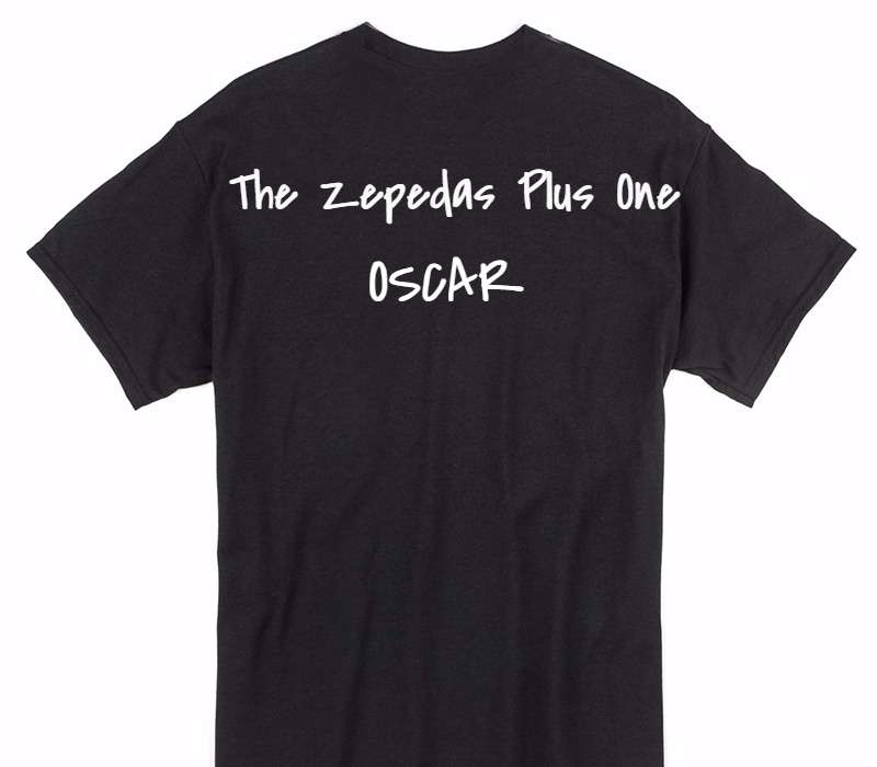 Custom Gildan 100% Cotton Black T-Shirt