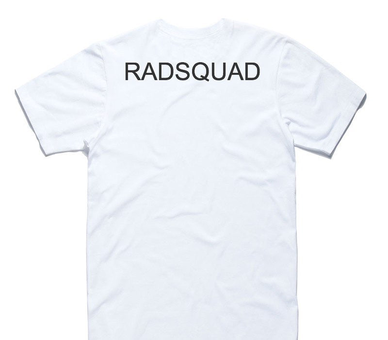 Custom AS Colour 100% Cotton White T-Shirt