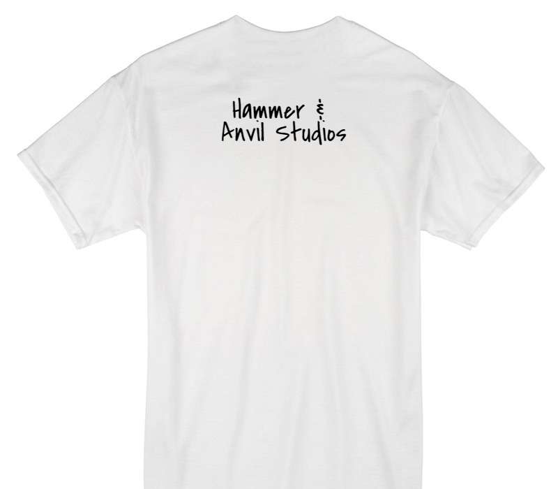 Custom Gildan 100% Cotton White T-Shirt