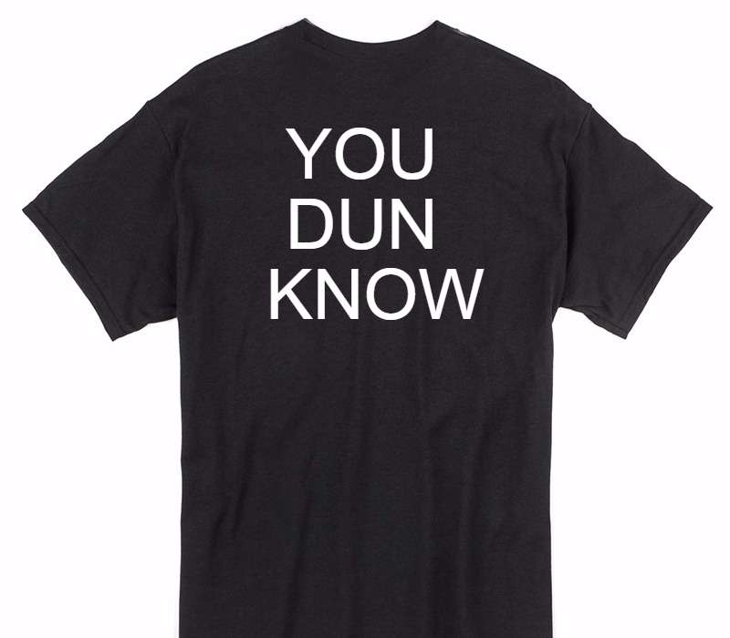 Custom Gildan 100% Cotton Black T-Shirt