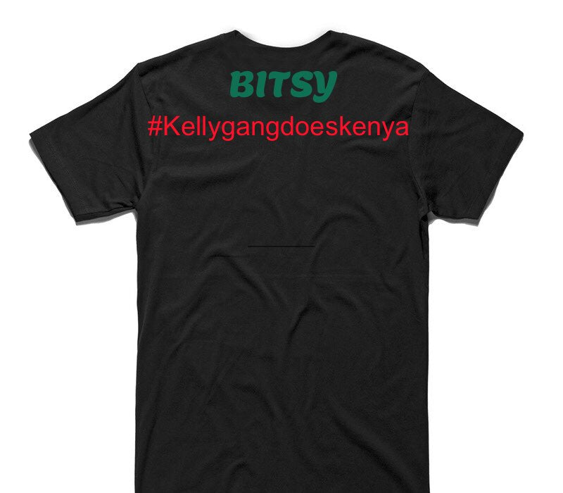 Custom AS Colour 100% Cotton Black T-Shirt
