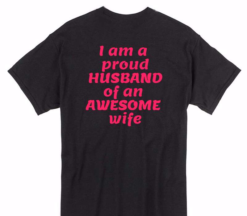 Custom Gildan 100% Cotton Black T-Shirt