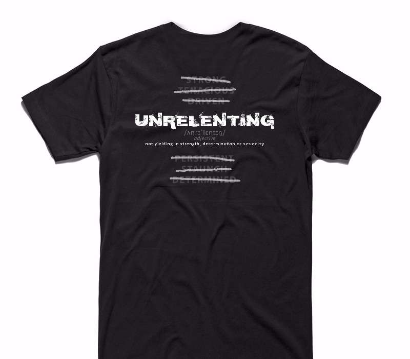 Custom AS Colour 100% Cotton Black T-Shirt