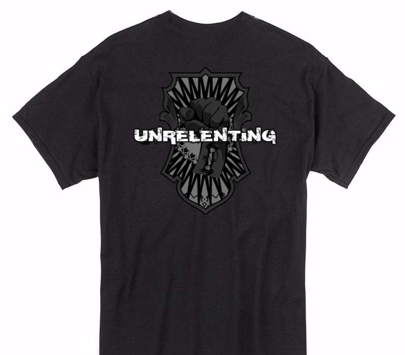 Custom Gildan 100% Cotton Black T-Shirt