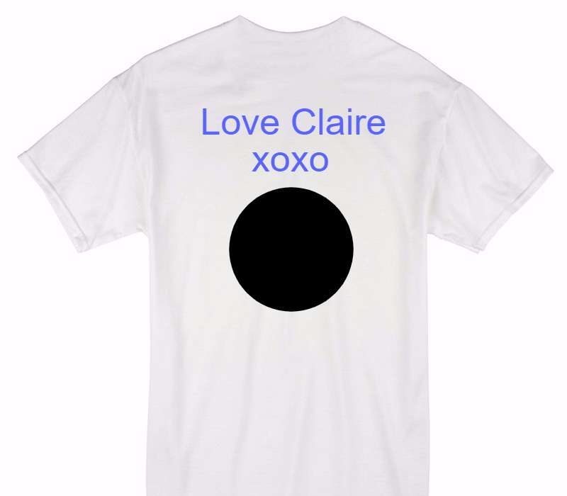 Custom Gildan 100% Cotton White T-Shirt