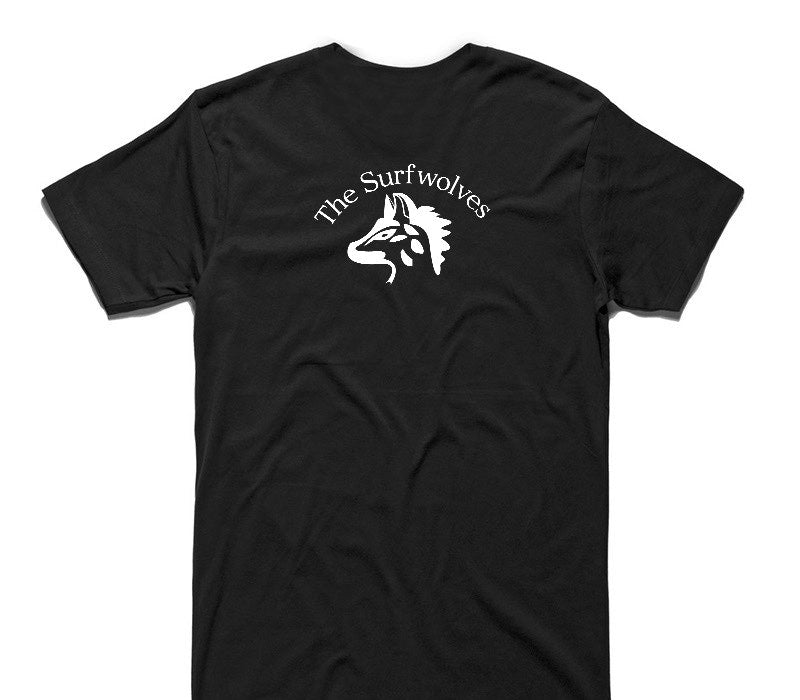 Custom AS Colour 100% Cotton Black T-Shirt