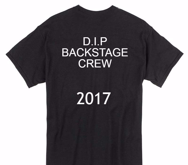 Custom Gildan 100% Cotton Black T-Shirt