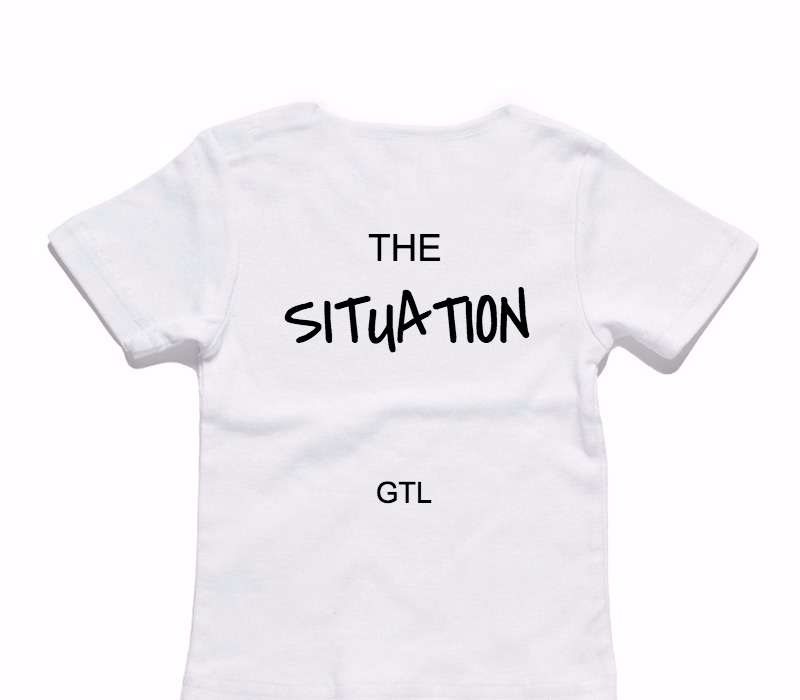Custom AS Colour White Baby T-Shirt