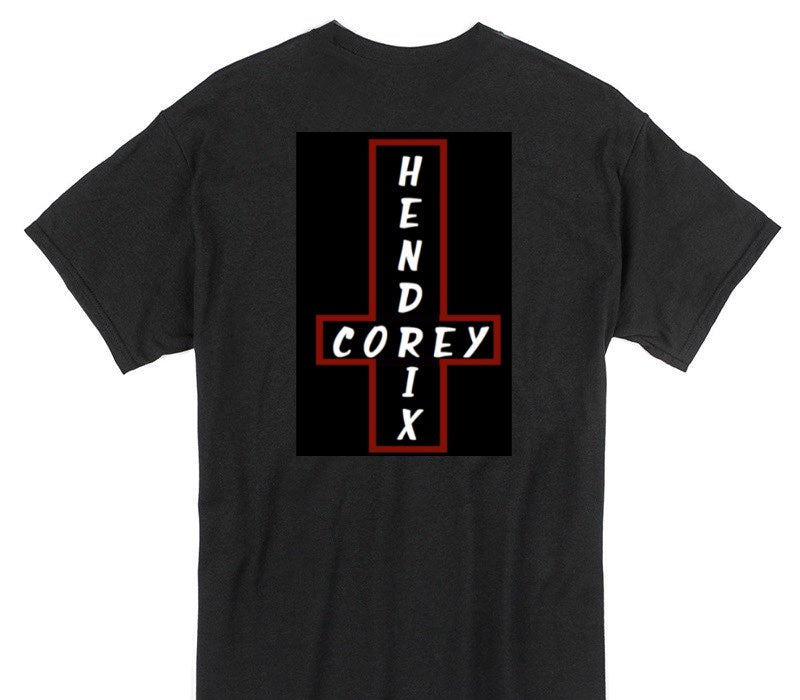 Custom Gildan 100% Cotton Black T-Shirt