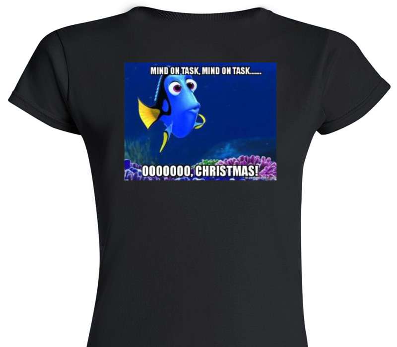 Custom Womens Soft Style 100% Cotton Black T-Shirt