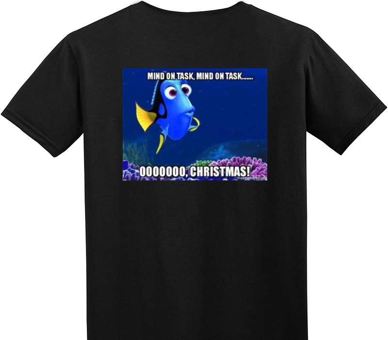 Custom Adult Soft Style 100% Cotton Black T-Shirt