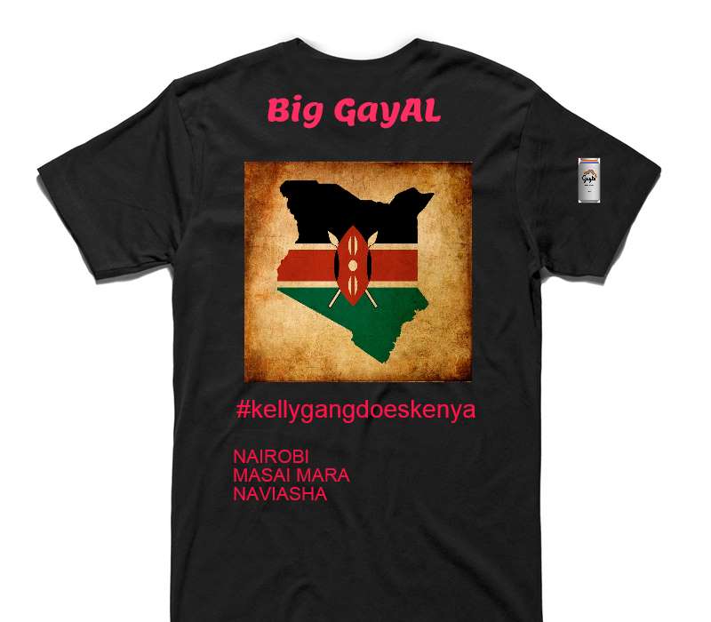 Custom AS Colour 100% Cotton Black T-Shirt
