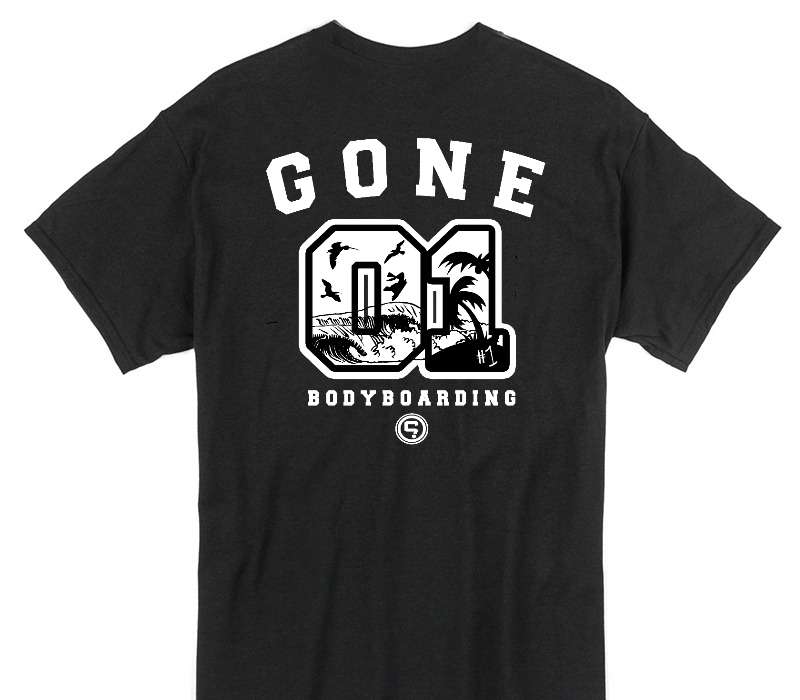 Custom Gildan 100% Cotton Black T-Shirt