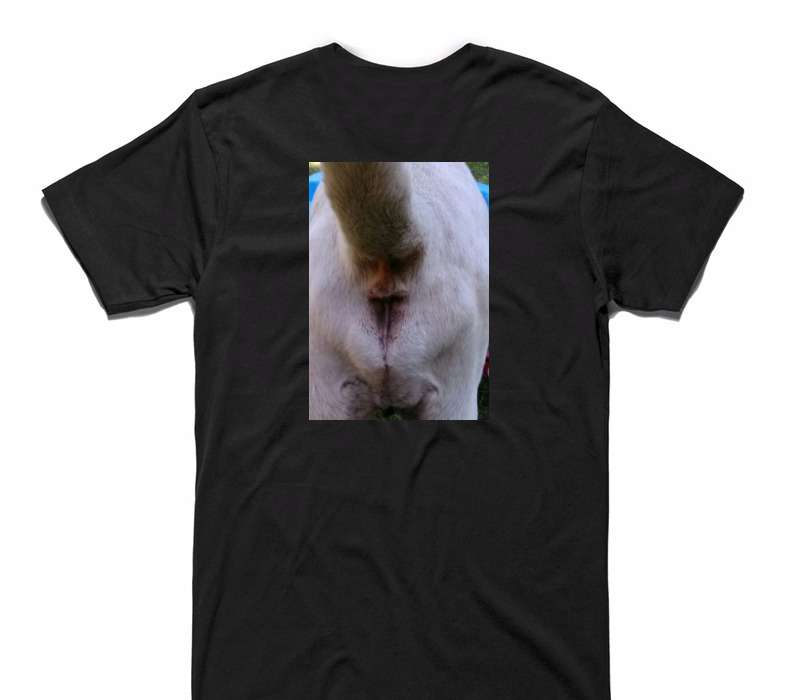 Custom AS Colour 100% Cotton Black T-Shirt