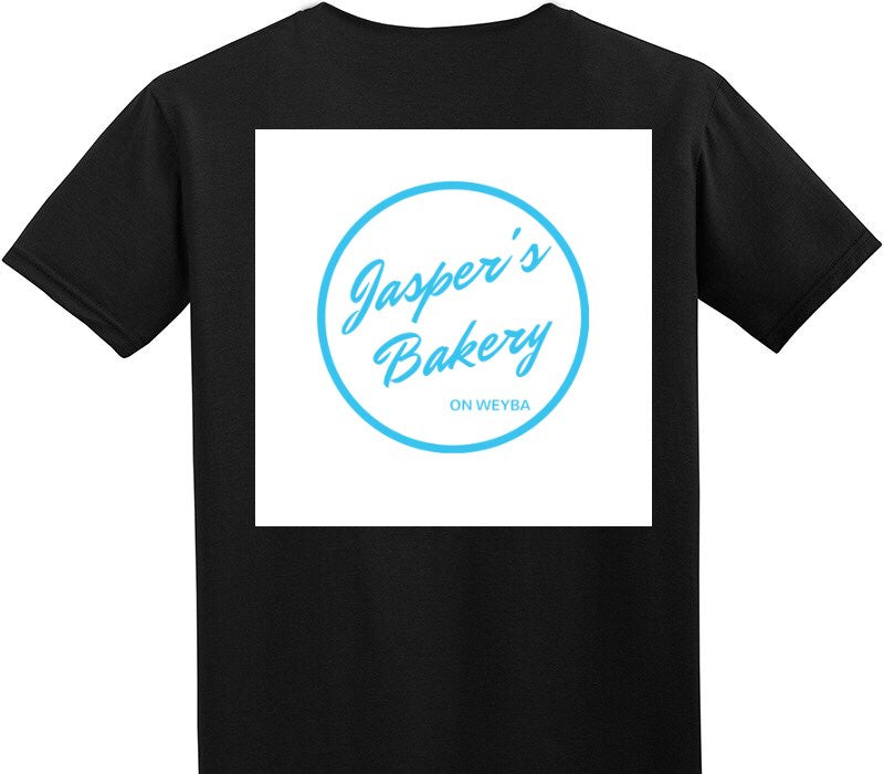 Custom Adult Soft Style 100% Cotton Black T-Shirt