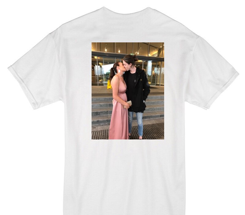 Custom Gildan 100% Cotton White T-Shirt