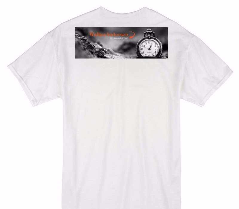 Custom Gildan 100% Cotton White T-Shirt
