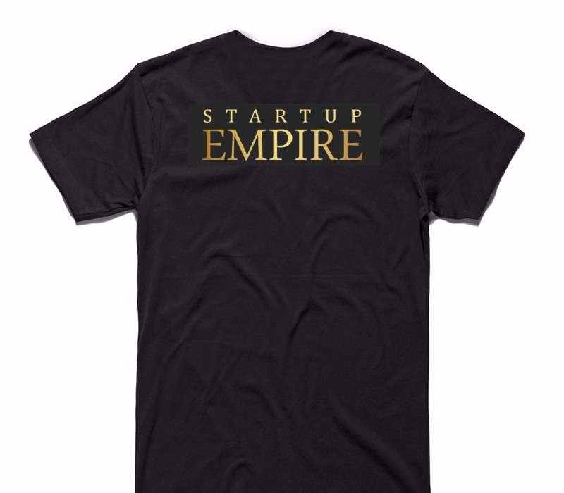 Custom AS Colour 100% Cotton Black T-Shirt