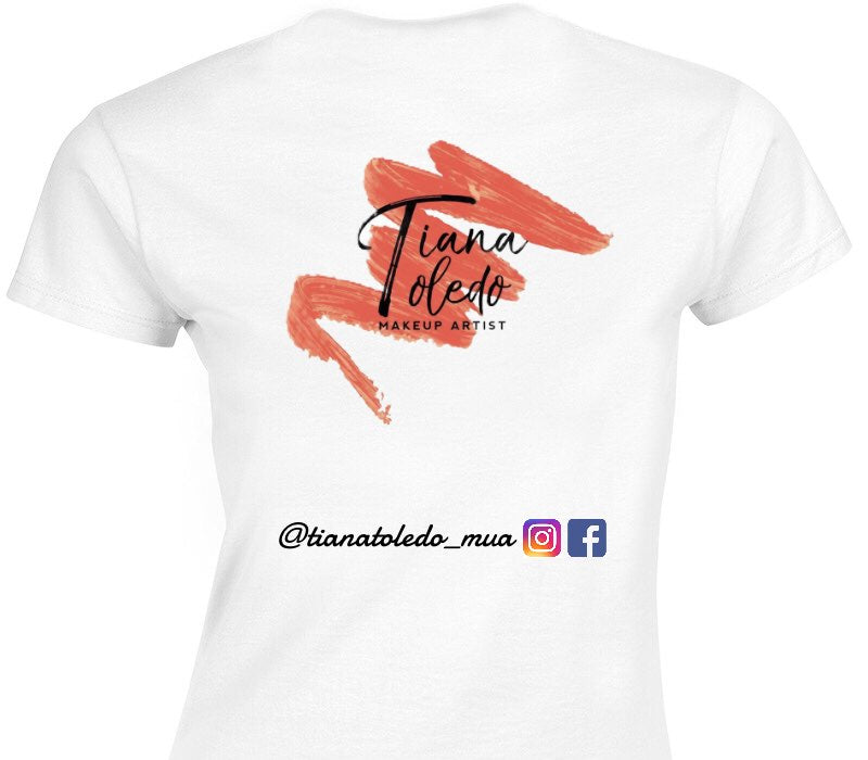 Custom Womens Soft Style 100% Cotton White T-Shirt