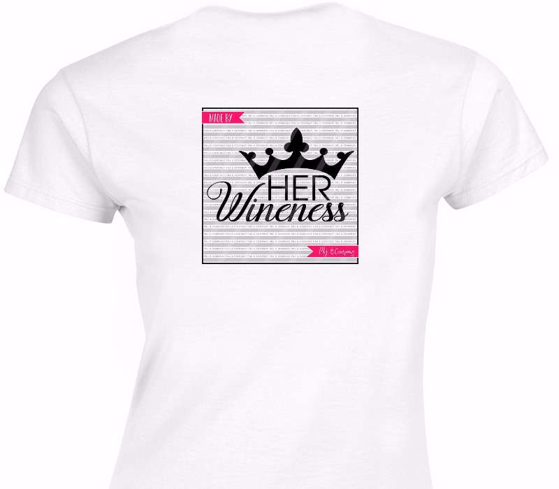 Custom Womens Soft Style 100% Cotton White T-Shirt