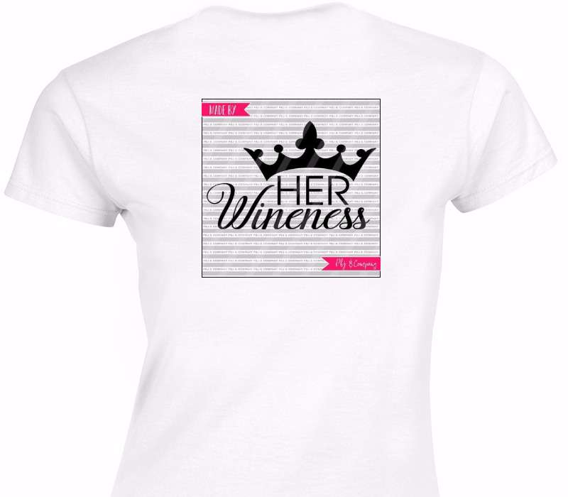 Custom Womens Soft Style 100% Cotton White T-Shirt