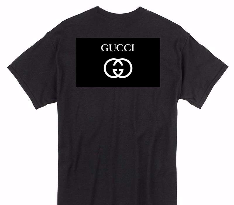 Custom Gildan 100% Cotton Black T-Shirt
