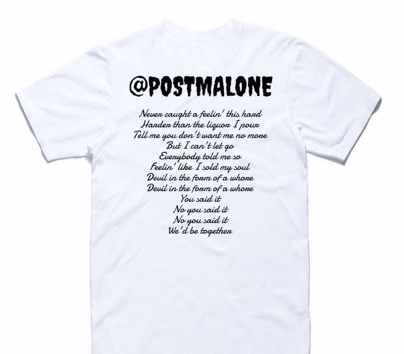 Custom AS Colour 100% Cotton White T-Shirt