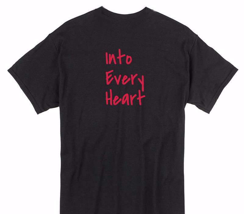 Custom Gildan 100% Cotton Black T-Shirt