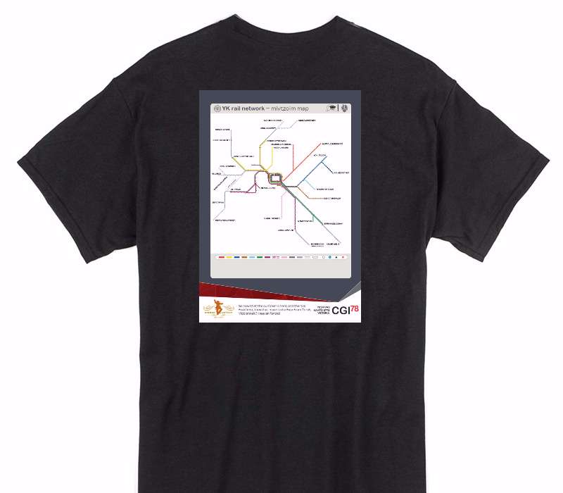 Custom Gildan 100% Cotton Black T-Shirt