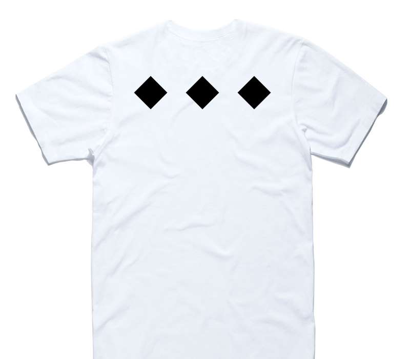 Custom AS Colour 100% Cotton White T-Shirt