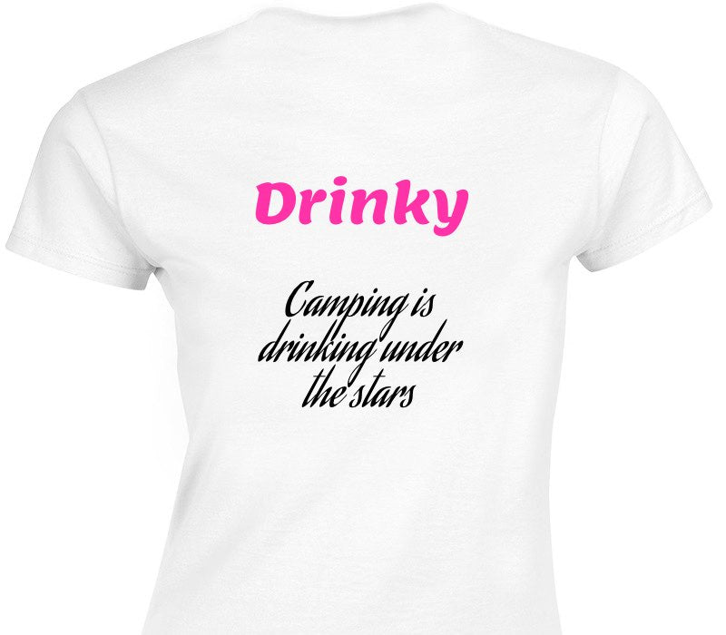 Custom Womens Soft Style 100% Cotton White T-Shirt