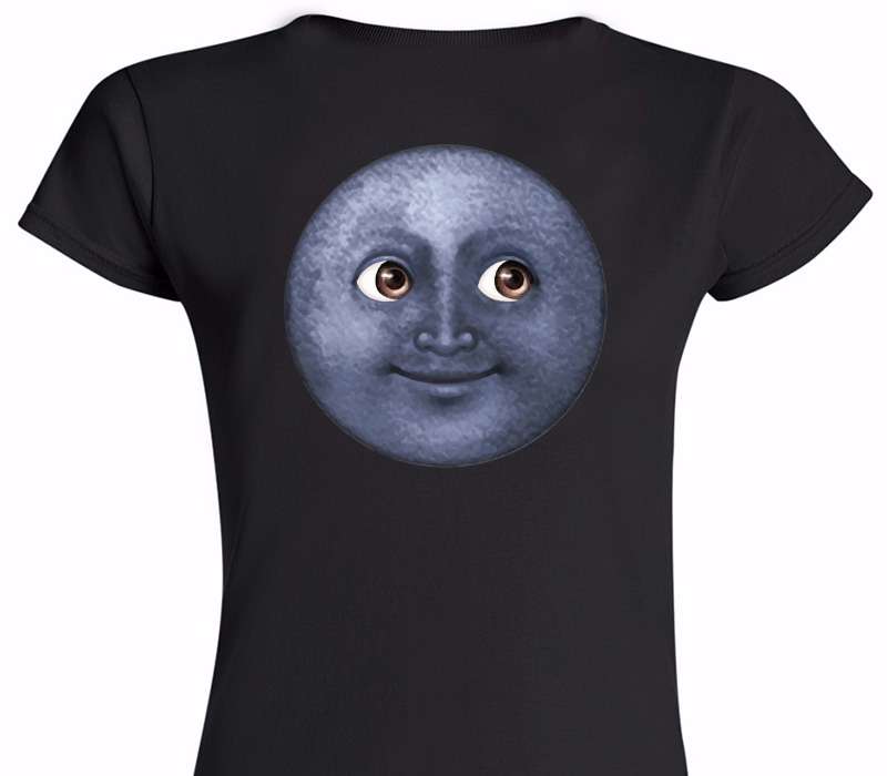 Custom Womens Soft Style 100% Cotton Black T-Shirt