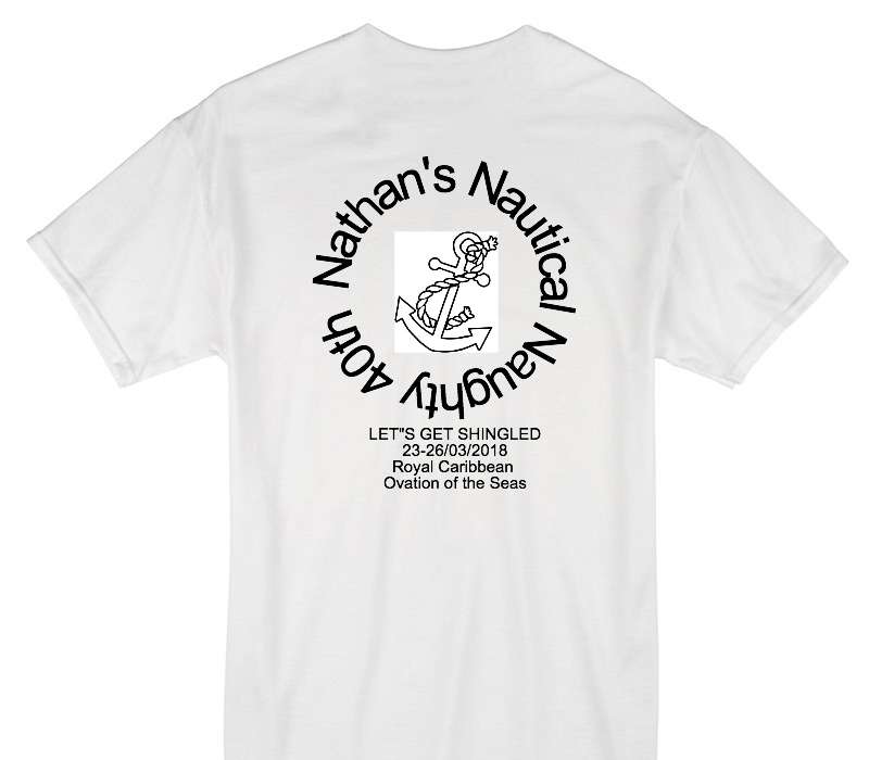 Custom Gildan 100% Cotton White T-Shirt