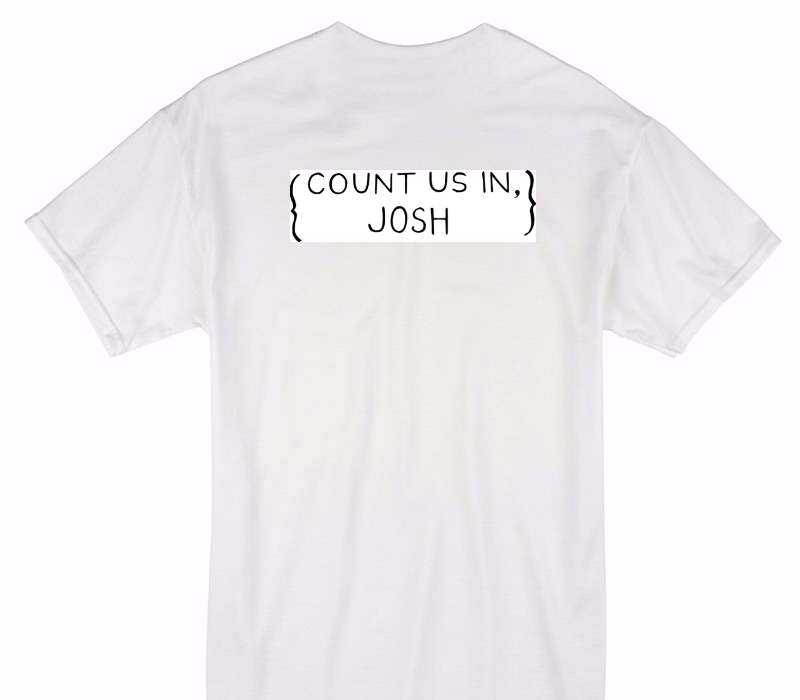 Custom Gildan 100% Cotton White T-Shirt
