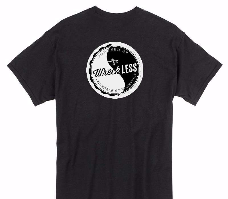 Custom Gildan 100% Cotton Black T-Shirt