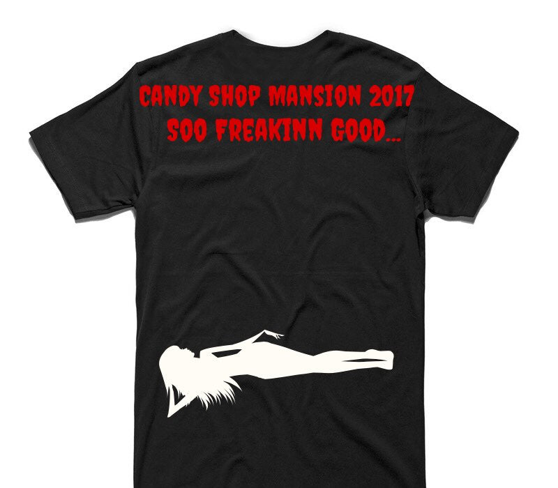 Custom AS Colour 100% Cotton Black T-Shirt