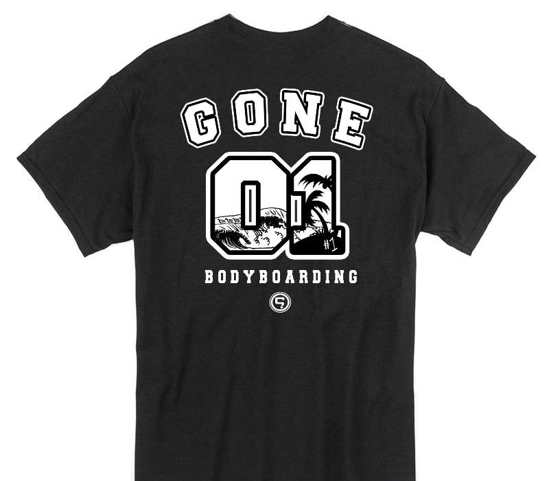Custom Gildan 100% Cotton Black T-Shirt