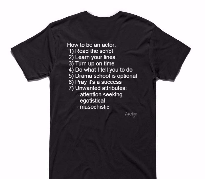 Custom AS Colour 100% Cotton Black T-Shirt