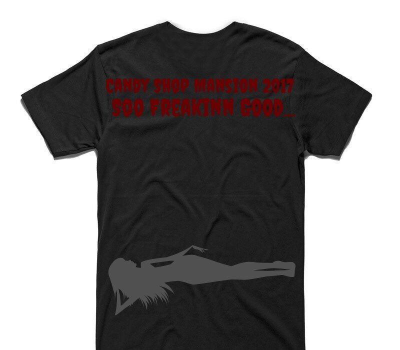 Custom AS Colour 100% Cotton Black T-Shirt