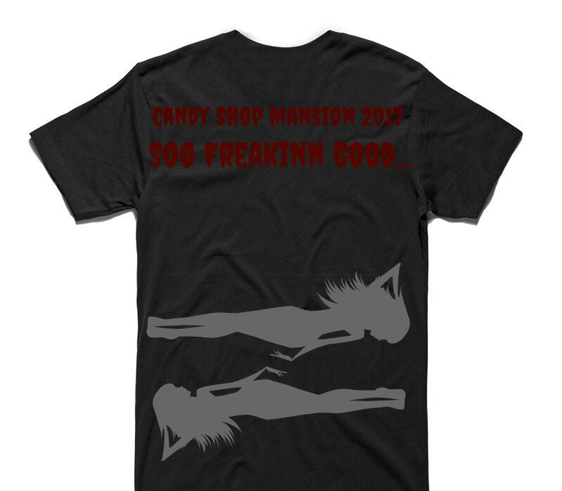 Custom AS Colour 100% Cotton Black T-Shirt