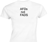 Custom Womens Soft Style 100% Cotton White T-Shirt