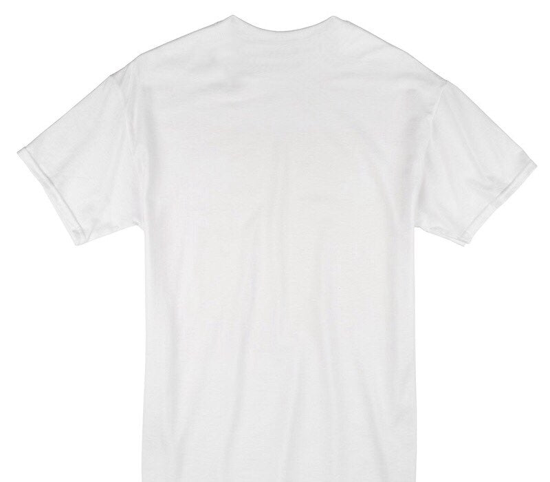 Custom Gildan 100% Cotton White T-Shirt