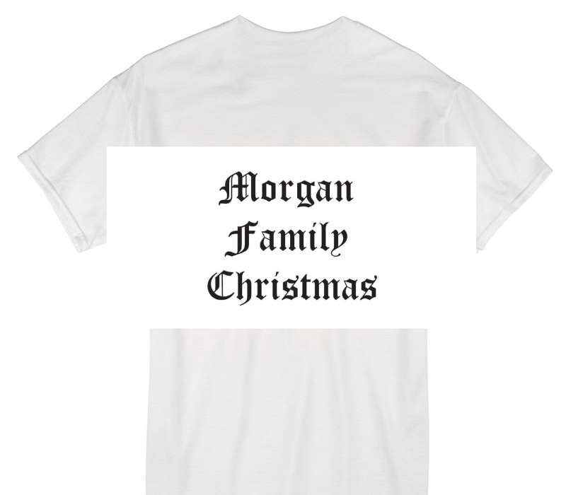 Custom Gildan 100% Cotton White T-Shirt