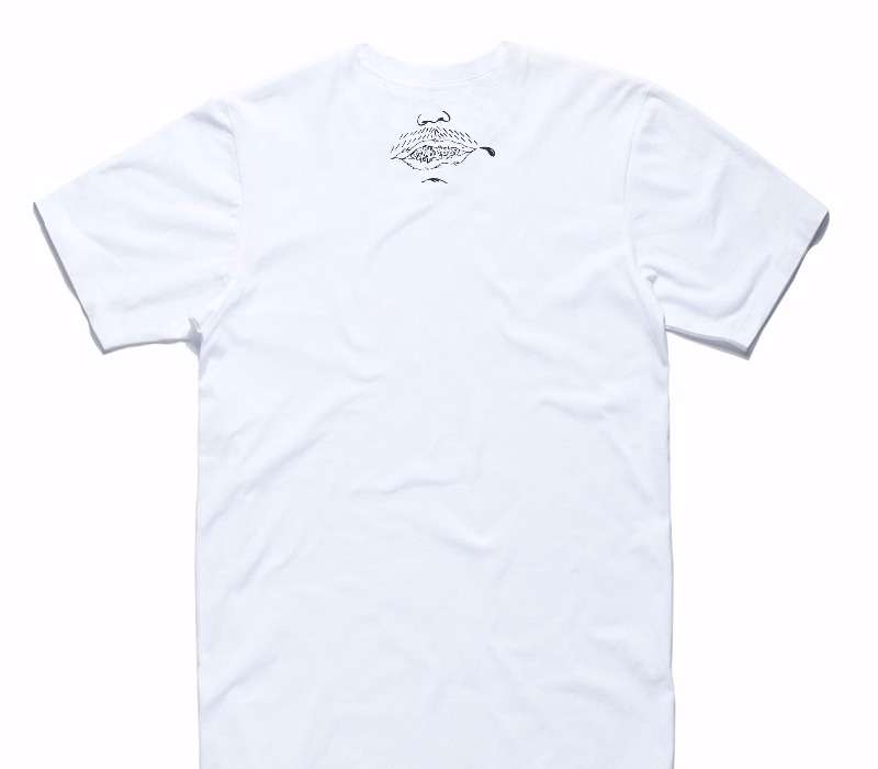 Custom AS Colour 100% Cotton White T-Shirt