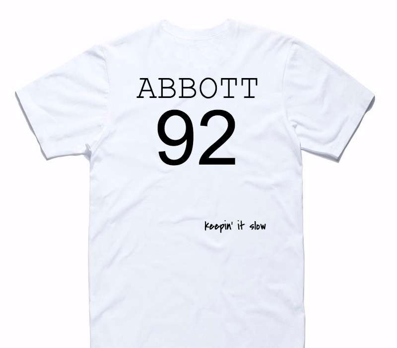 Custom AS Colour 100% Cotton White T-Shirt