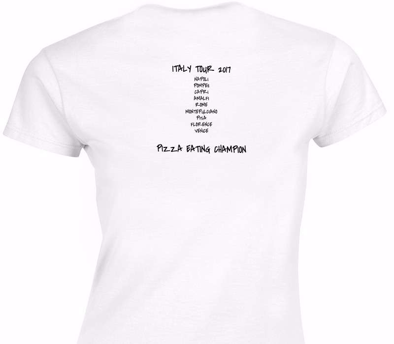 Custom Womens Soft Style 100% Cotton White T-Shirt