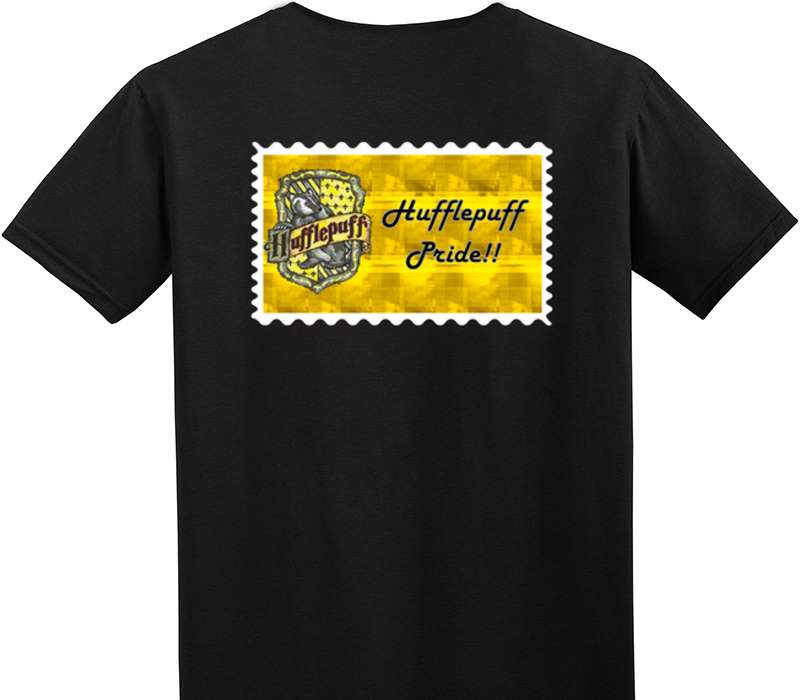 Custom Adult Soft Style 100% Cotton Black T-Shirt