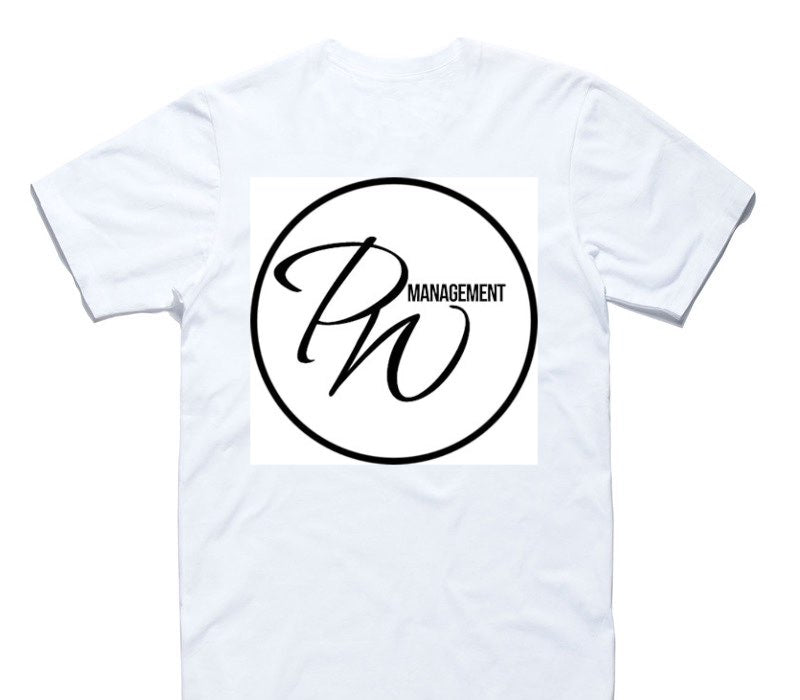 Custom AS Colour 100% Cotton White T-Shirt