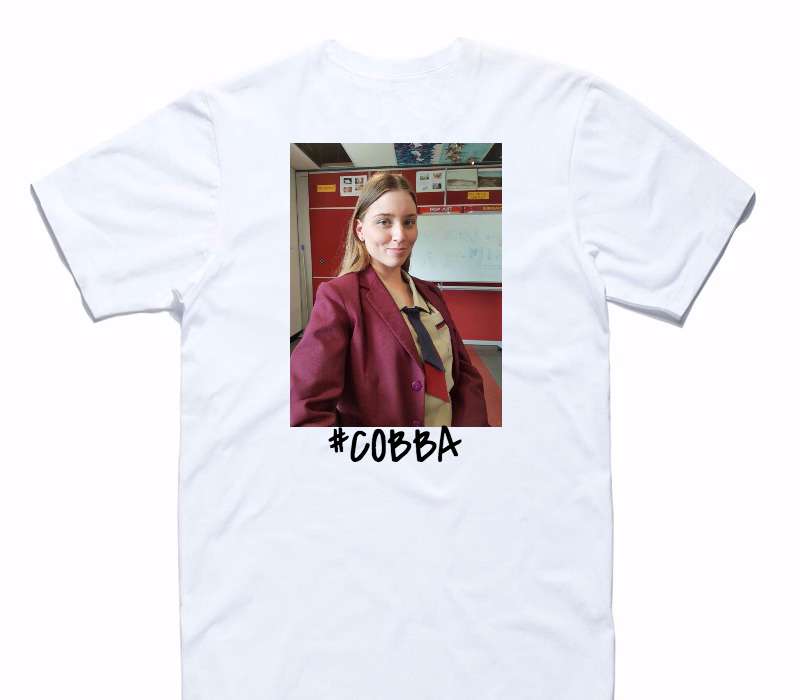 Custom AS Colour 100% Cotton White T-Shirt